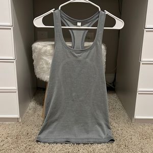 lululemon athletica Gray Tank Top